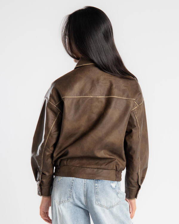 Ava And Ever Girls' Dakota Bomber Jacket for Womens