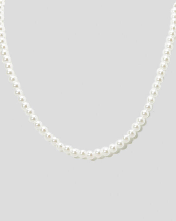 Classics 77 Pearl Bead Necklace for Mens