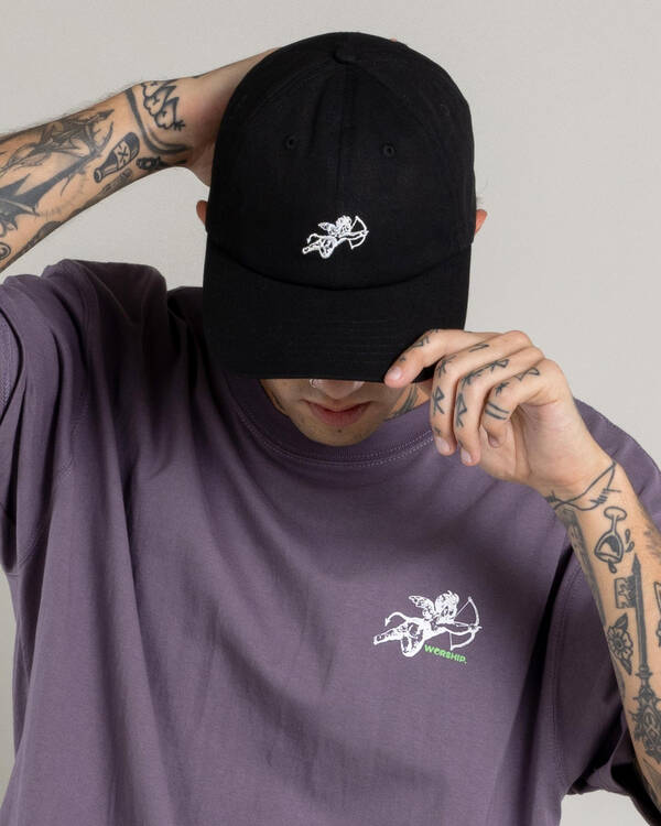 Worship Supplies Cherub Canvas Dad Cap for Mens