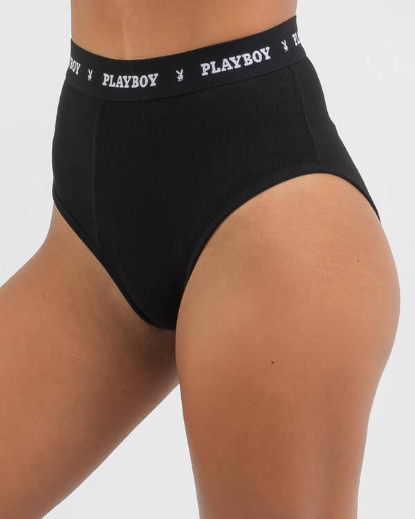 Playboy Heidi Logo Brief for Womens
