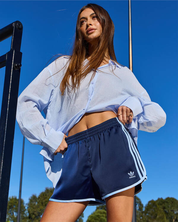 adidas 3-Stripe Sprinter Shorts for Womens