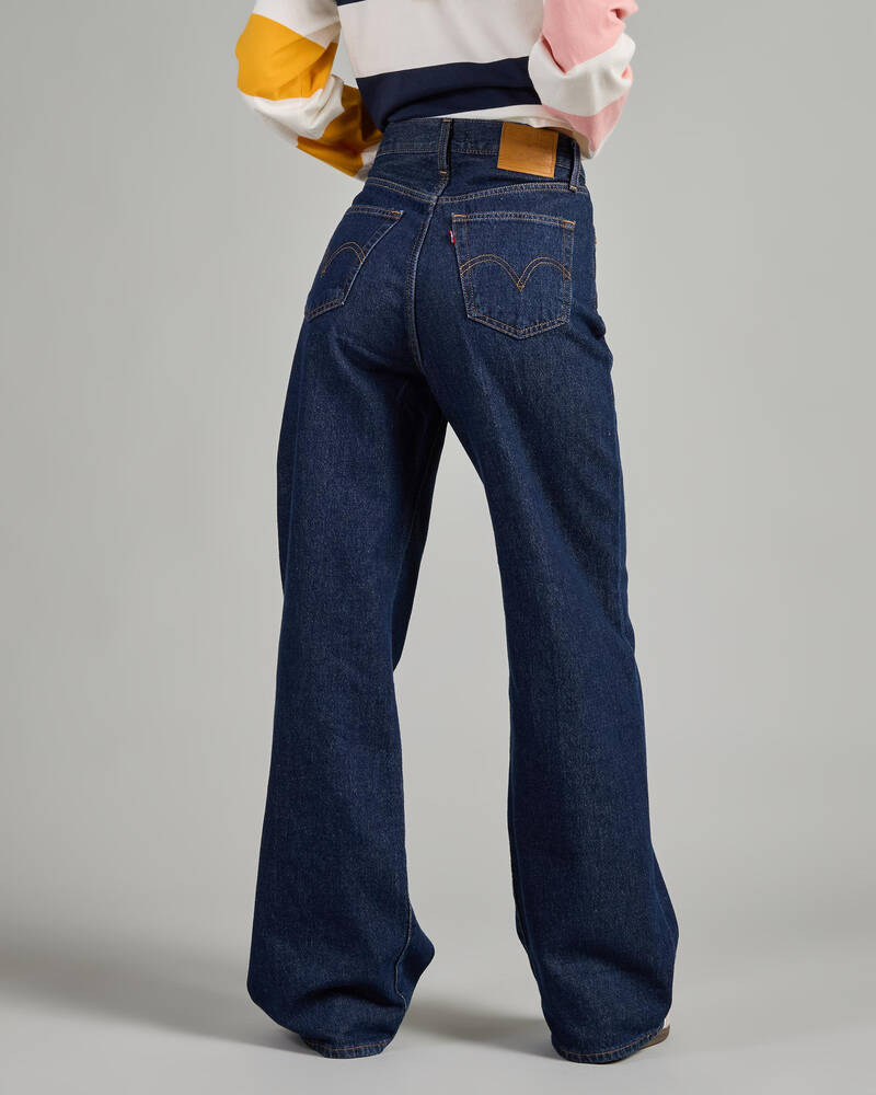 Levi's Ribcage Wide Leg Jeans for Womens