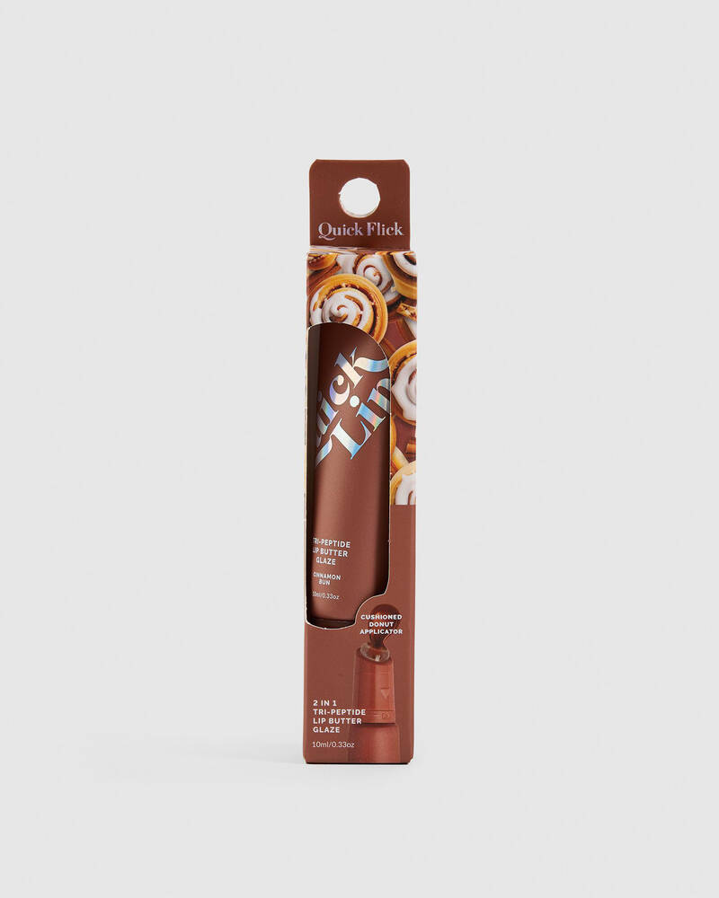 Quick Flick Butter Glaze Tri-Peptide Lip Gloss for Womens