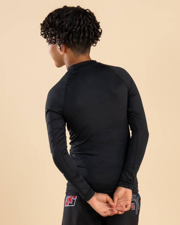 Quiksilver All Time Boy's Sleeve Rash Vest for Mens