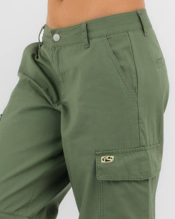 Rusty Transformer Cargo Zip Off Pants for Womens