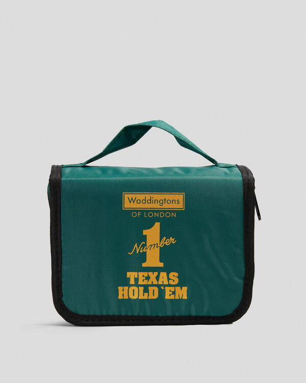 Waddingtons Playing Cards: Travel Poker Set for Unisex