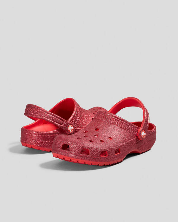 Crocs Classic Glitter Clogs for Unisex