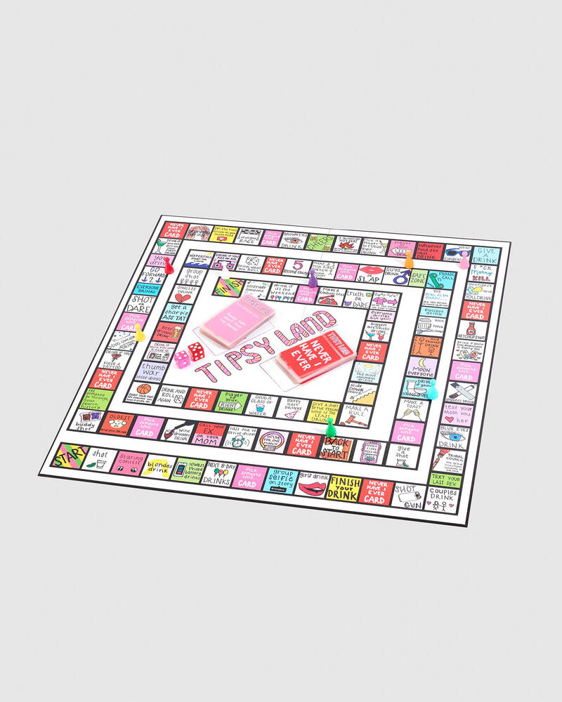 Imagination Games Tipsy Land Drinking Board Game for Unisex