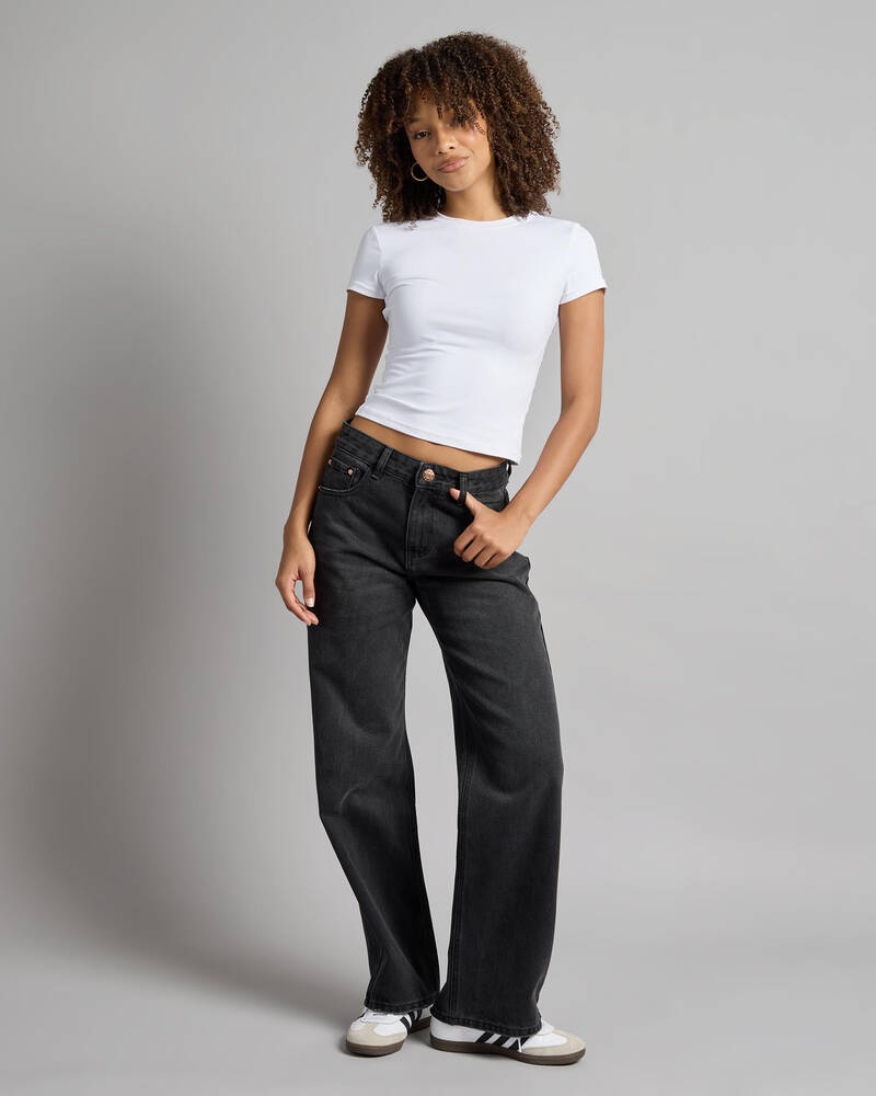 DESU Icon Straight Leg Jeans for Womens