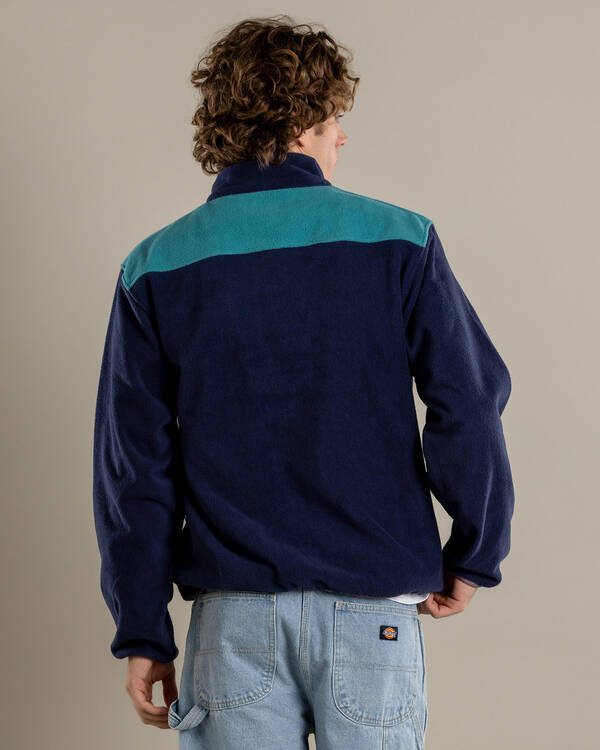 Rhythm Alder Half Zip Pull Over for Mens