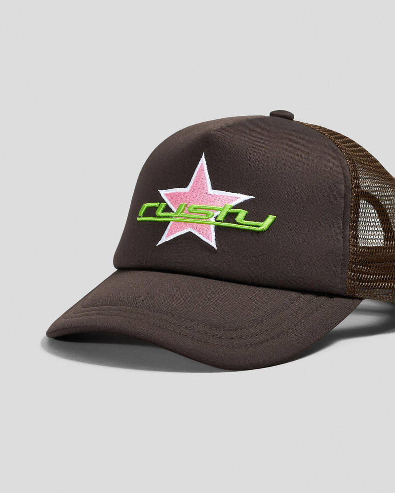 Rusty Star Dot Trucker Cap for Womens