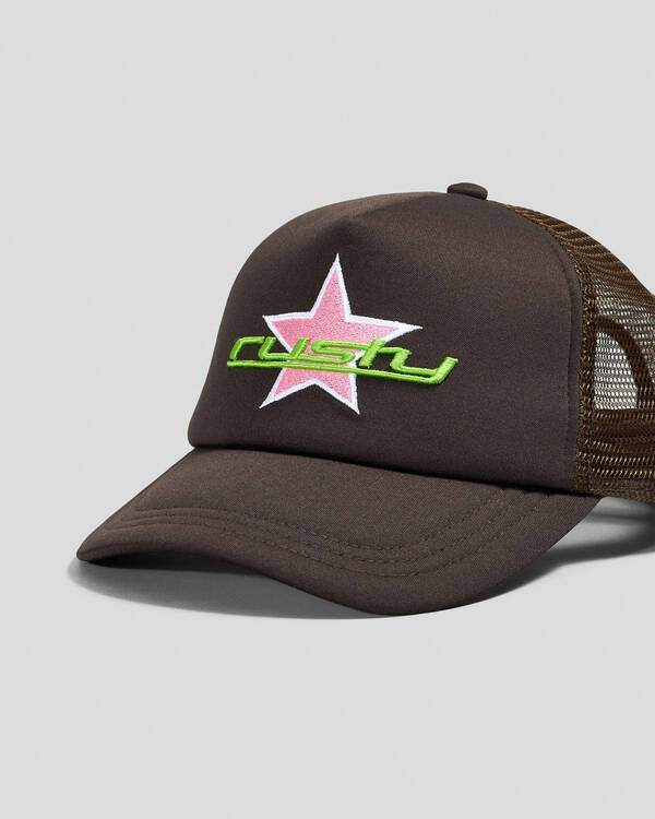 Rusty Star Dot Trucker Cap for Womens