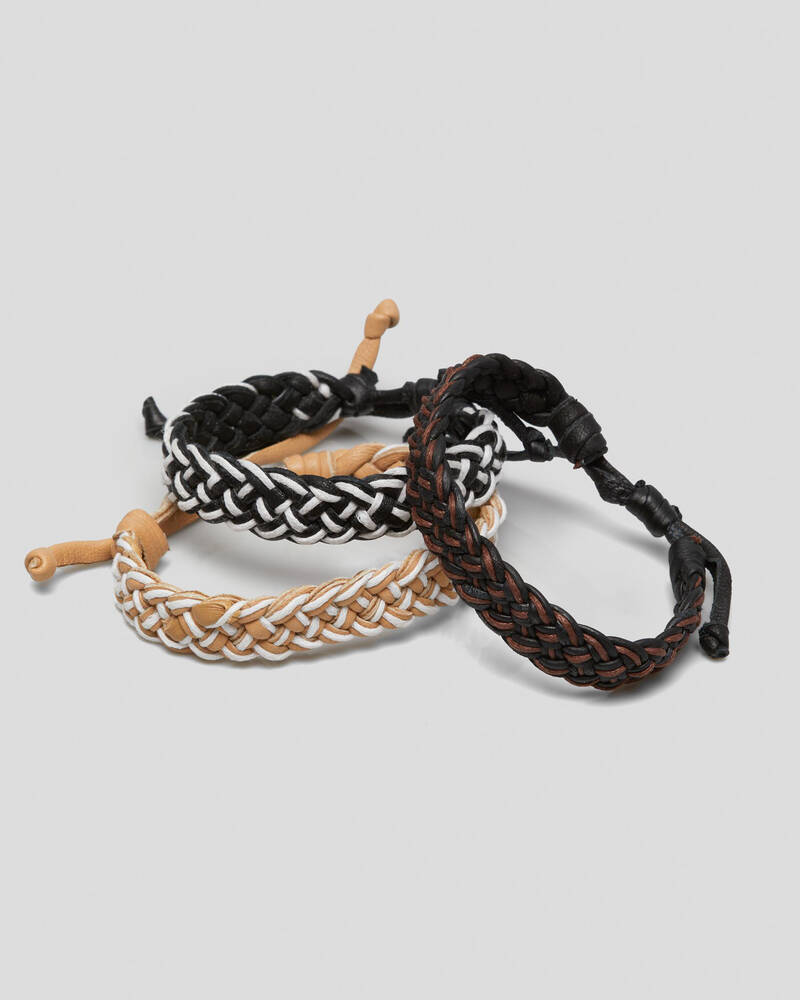Classics 77 Woven Combo Bracelet Pack for Mens