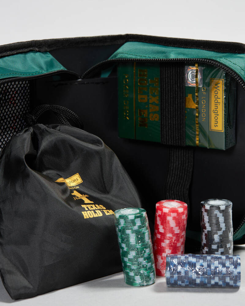 Waddingtons Playing Cards: Travel Poker Set for Unisex