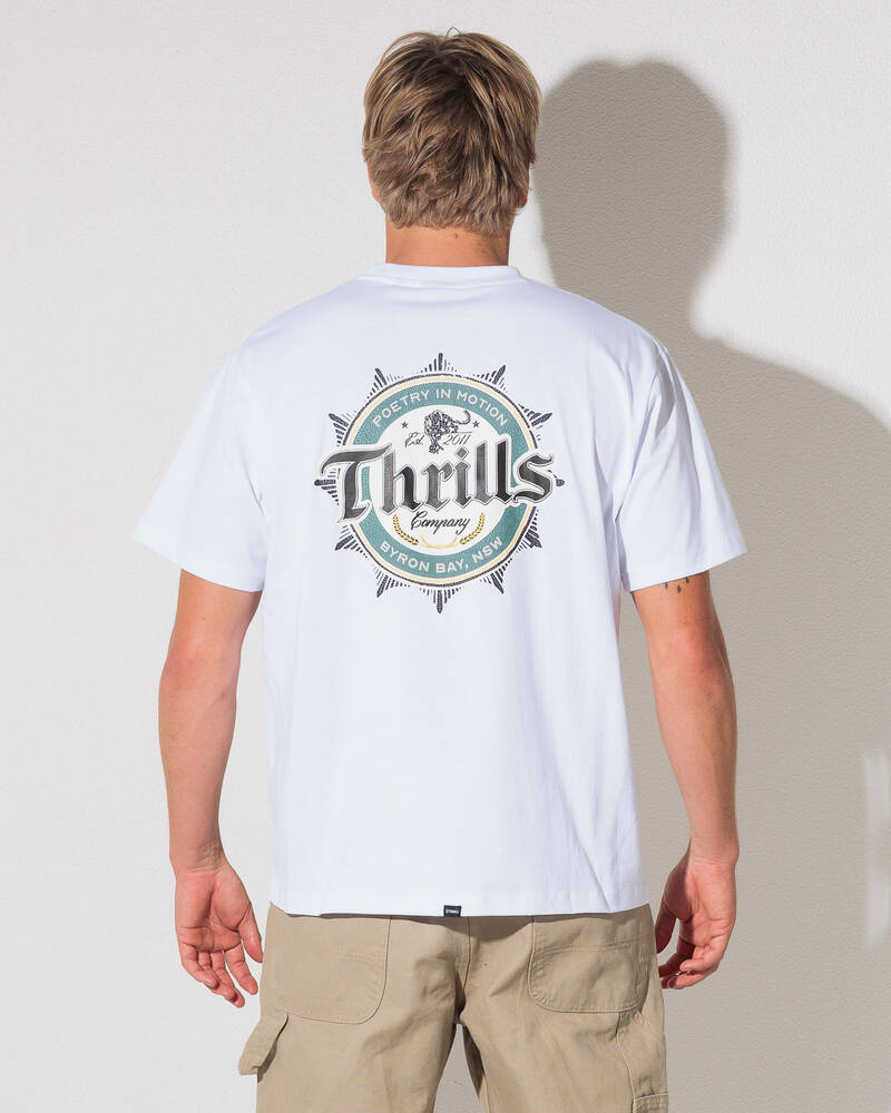 Thrills Twist Off Merch T-Shirt for Mens