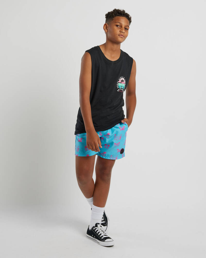 Skylark Boys' Helmsman Elastic Waist Shorts for Mens
