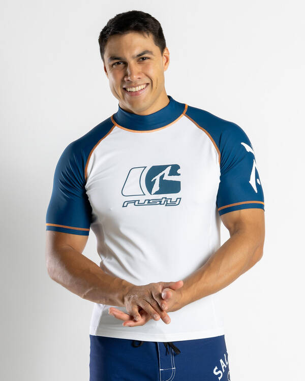 Rusty Y2SHAY Short Sleeve Wetshirt for Mens