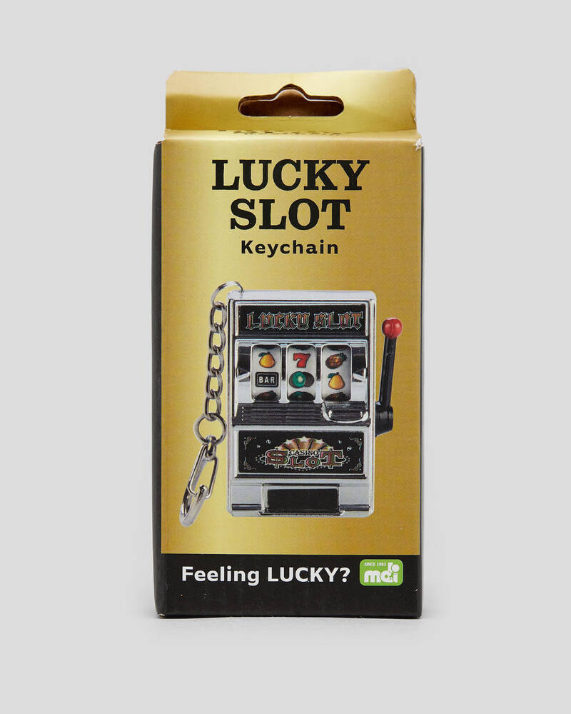 Get It Now Lucky Slot Keychain for Unisex