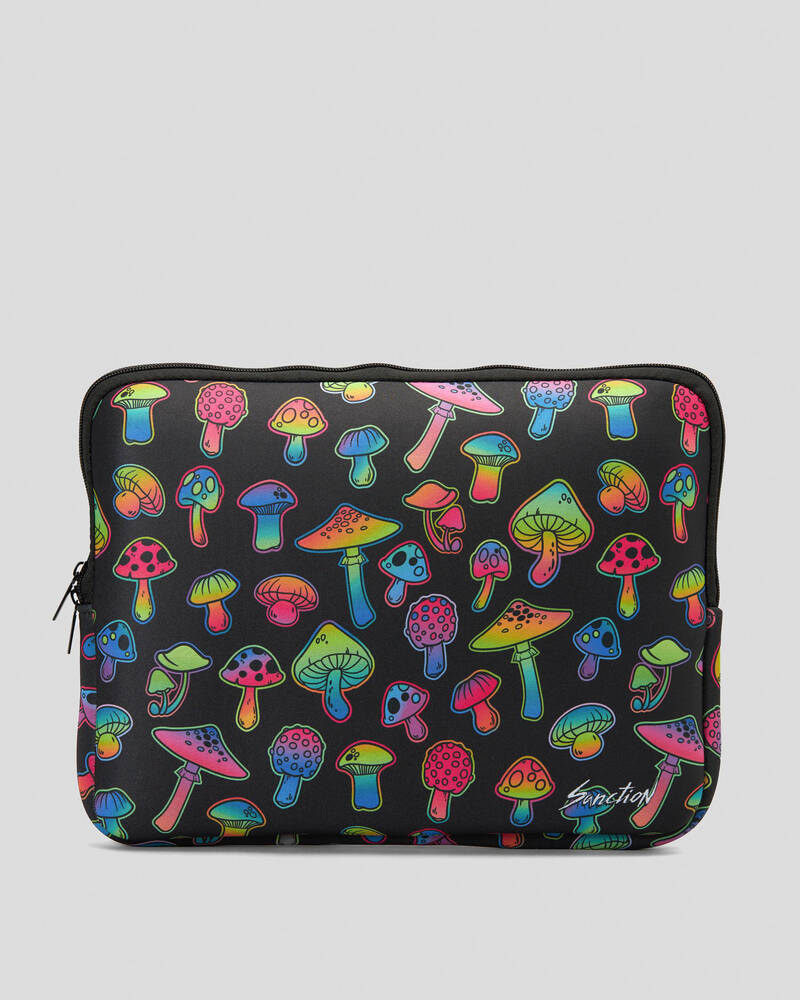 Sanction Mushroom Magic 14" Laptop Sleeve for Mens