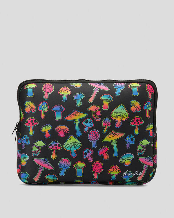 Sanction Mushroom Magic 14" Laptop Sleeve for Mens