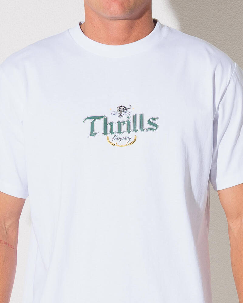 Thrills Twist Off Merch T-Shirt for Mens