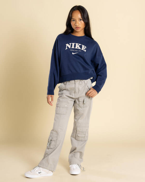 Nike Girls' Sportswear Trend Sweatshirt for Womens