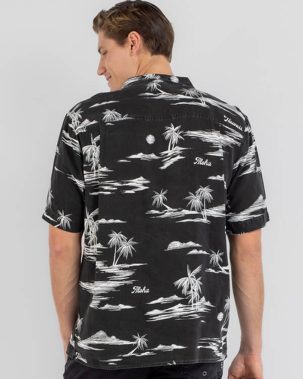 Town & Country Surf Designs Island Time Short Sleeve Shirt for Mens