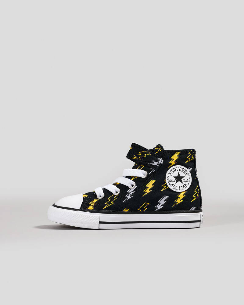 Converse Toddlers' Chuck Taylor All Star Electric Bolt Easy-On Shoes for Mens