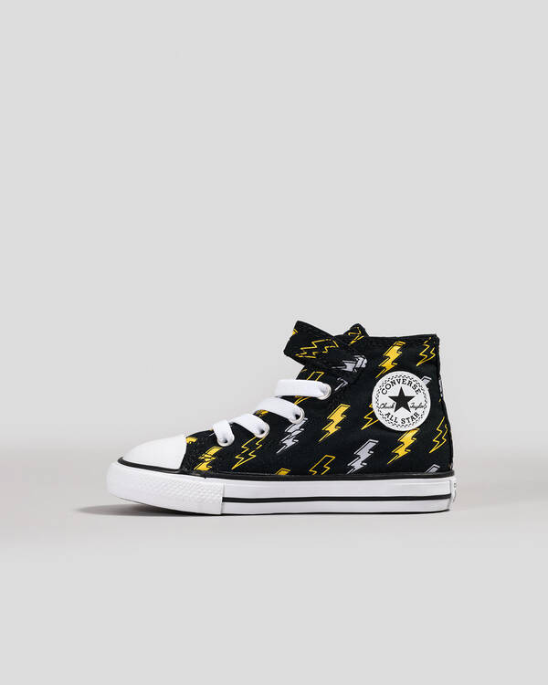 Converse Toddlers' Chuck Taylor All Star Electric Bolt Easy-On Shoes for Mens