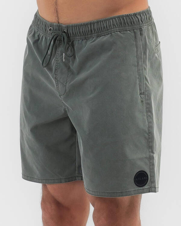 Skylark Reef Elastic Waist Shorts for Mens