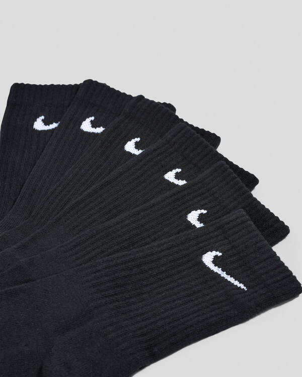 Nike Boys' Training Crew Socks 6 Pack for Mens