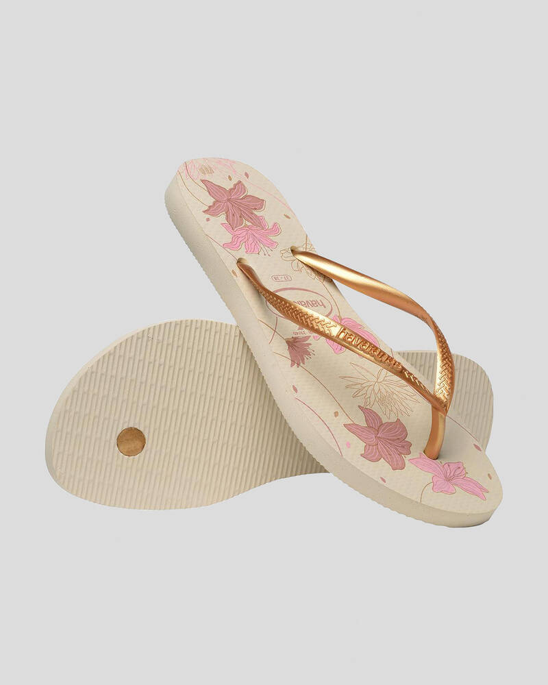 Havaianas Slim Organic Thongs for Womens