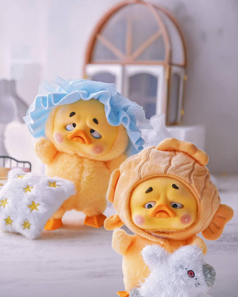 Upset Duck Act Cute Duck Blind Box for Unisex