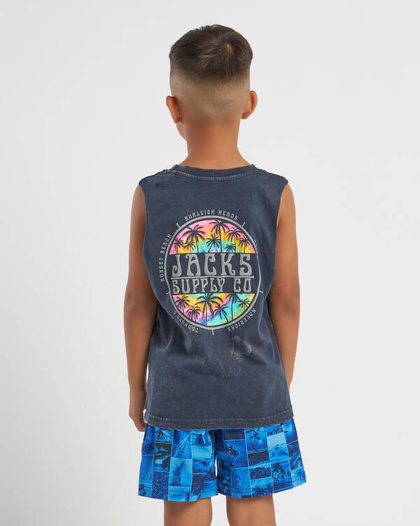 Jacks Toddlers' Aloha Muscle Tank for Mens