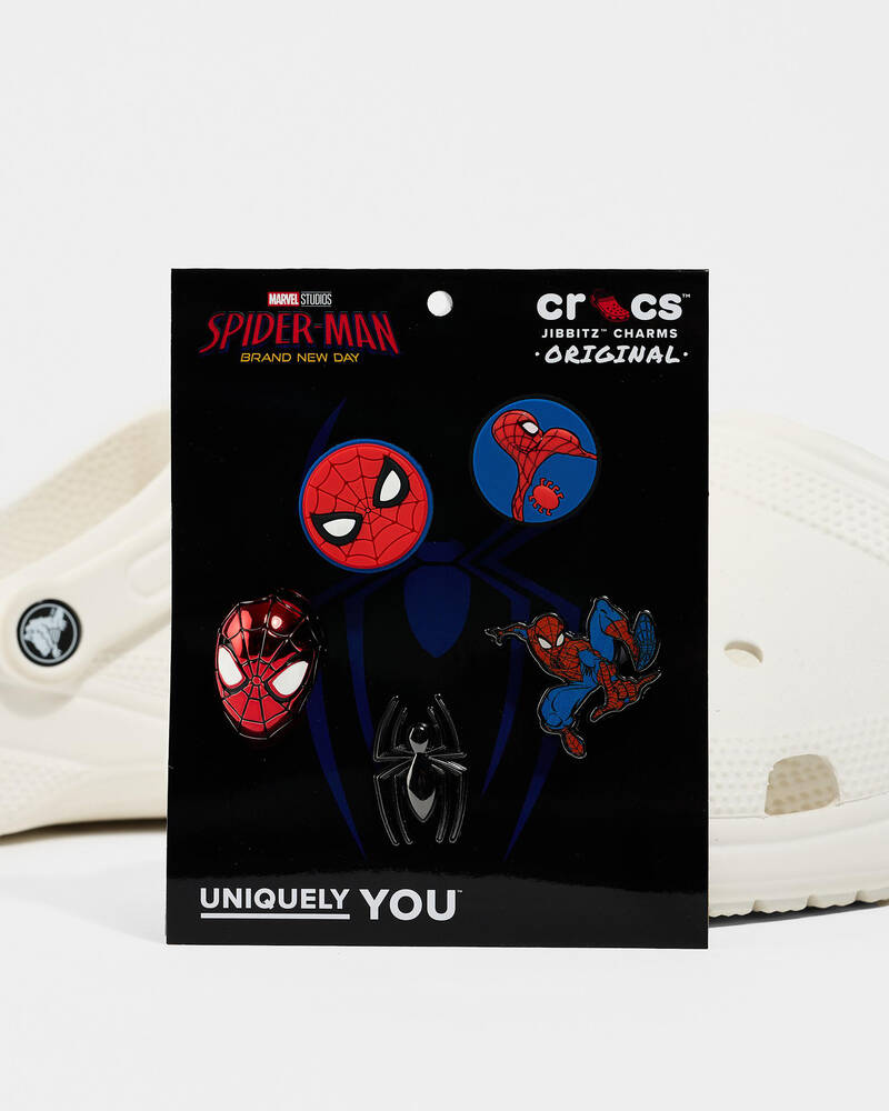 Crocs Spiderman II Jibbitz 5 Pack for Unisex