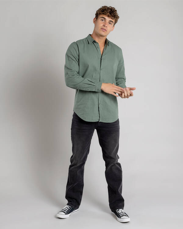 Skylark Hemp Long Sleeve Shirt for Mens