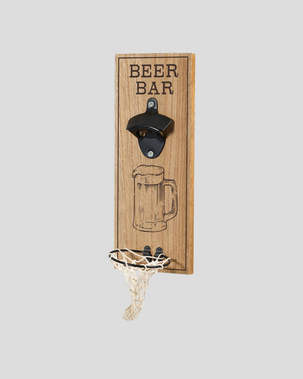 Get It Now Hanging Bottle Opener With Net Catcher for Unisex