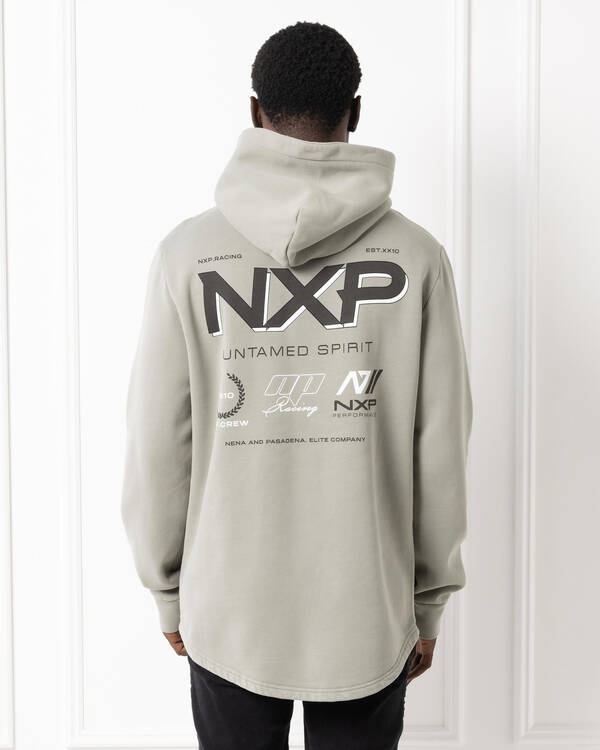 Nena & Pasadena Opium Dual Curved Hoodie for Mens