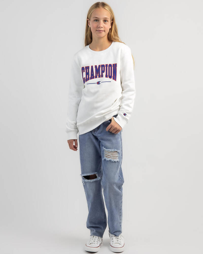 Champion Girls' Sporty Sweatshirt for Womens