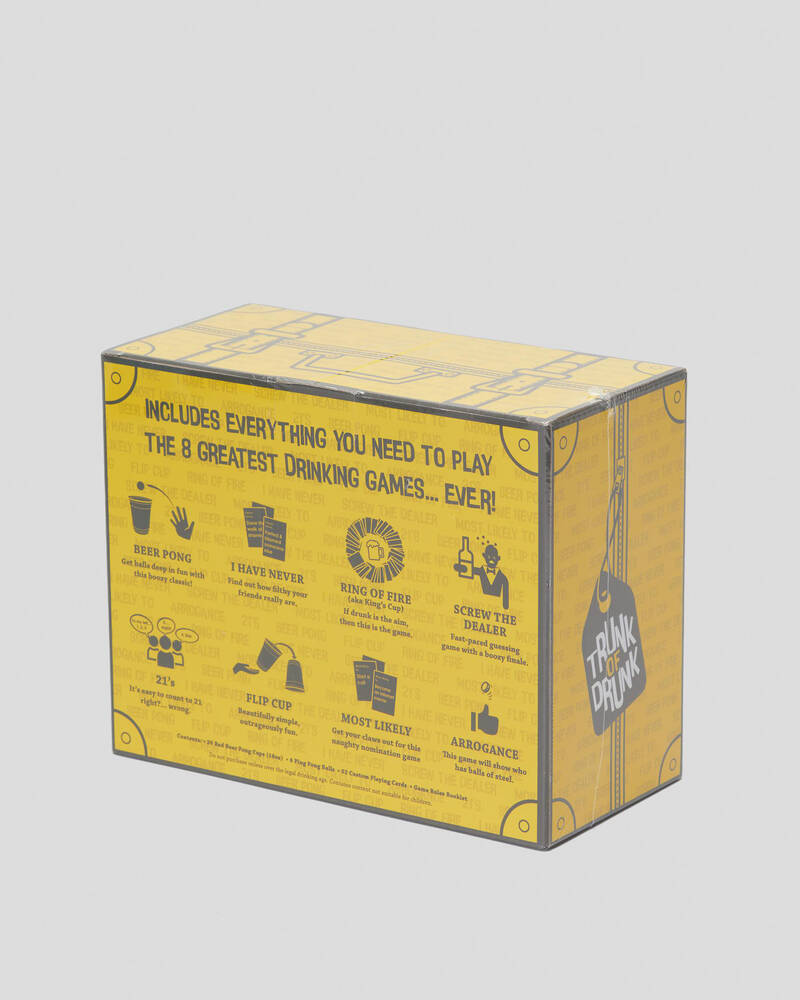 Miscellaneous Trunk of Drunk Card Game for Mens