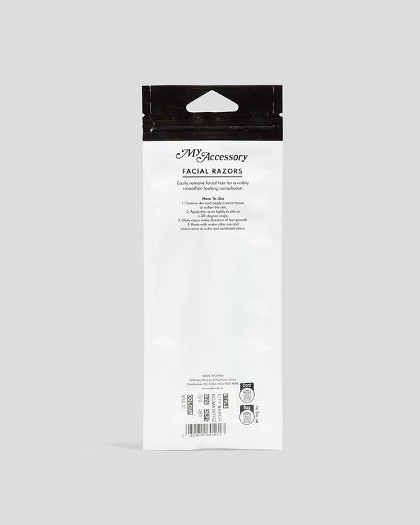 Get It Now Facial Razors Pack for Unisex