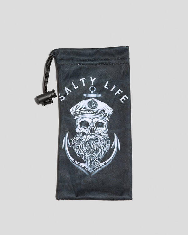 Salty Life Anchors Sunglasses Soft Case for Mens