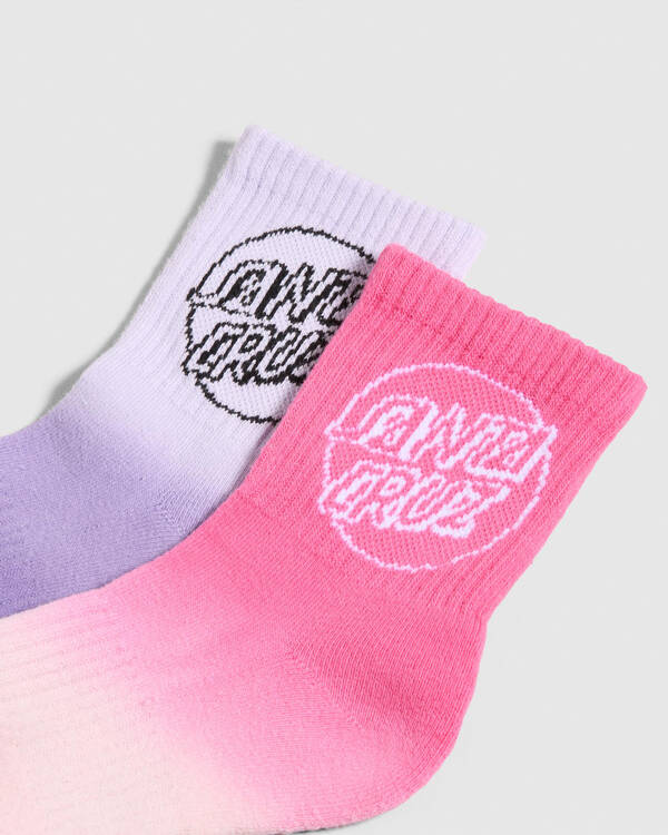 Santa Cruz Girls' Opus Dot Mid Sock Pack for Womens