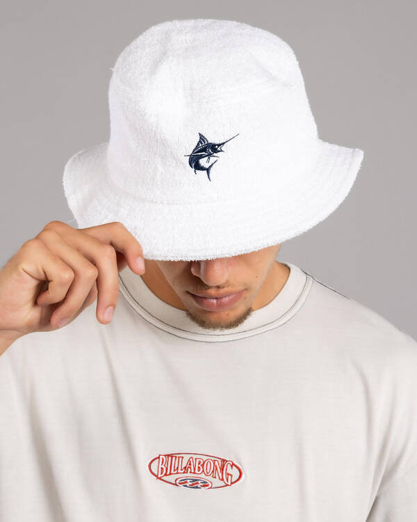Salty Life Fish Off Bucket Hat for Mens