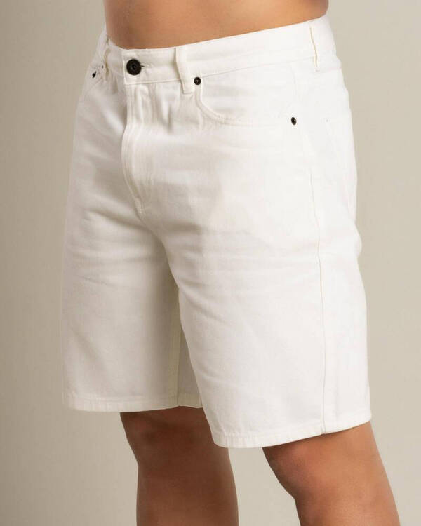 Lucid Inhabit Denim Walk Shorts for Mens