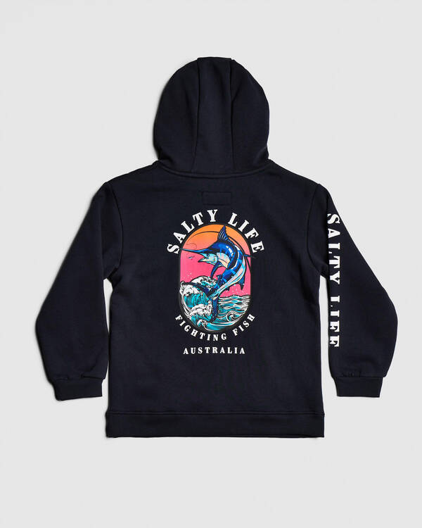 Salty Life Toddlers' Aqua Warrior Hoodie for Mens