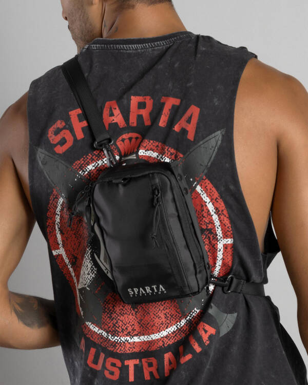 Sparta Inverse Crossbody Bag for Mens