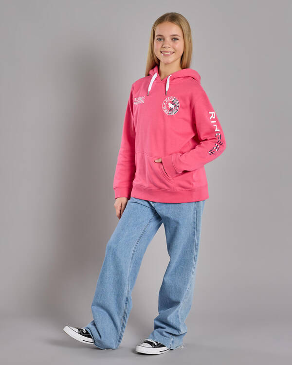 Ringers Western Girls' Jackaroo Flag Hoodie for Womens