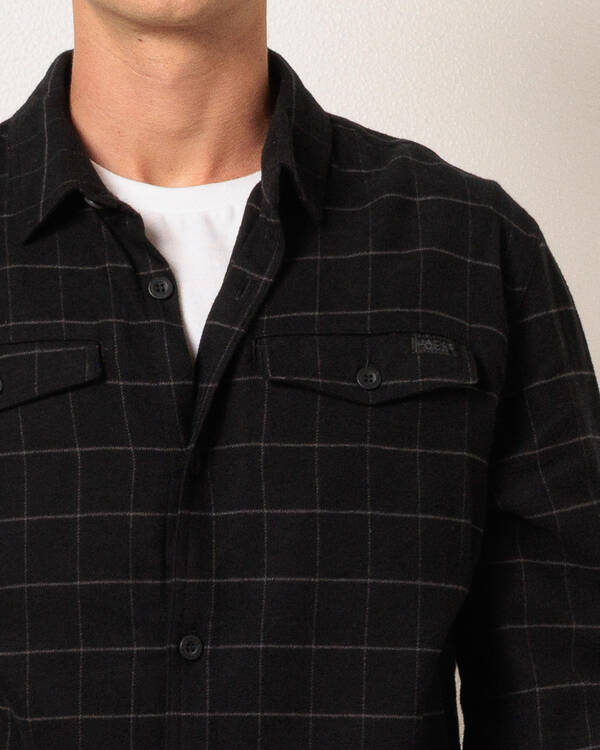Jacks Sinter Long Sleeve Flannel Shirt for Mens