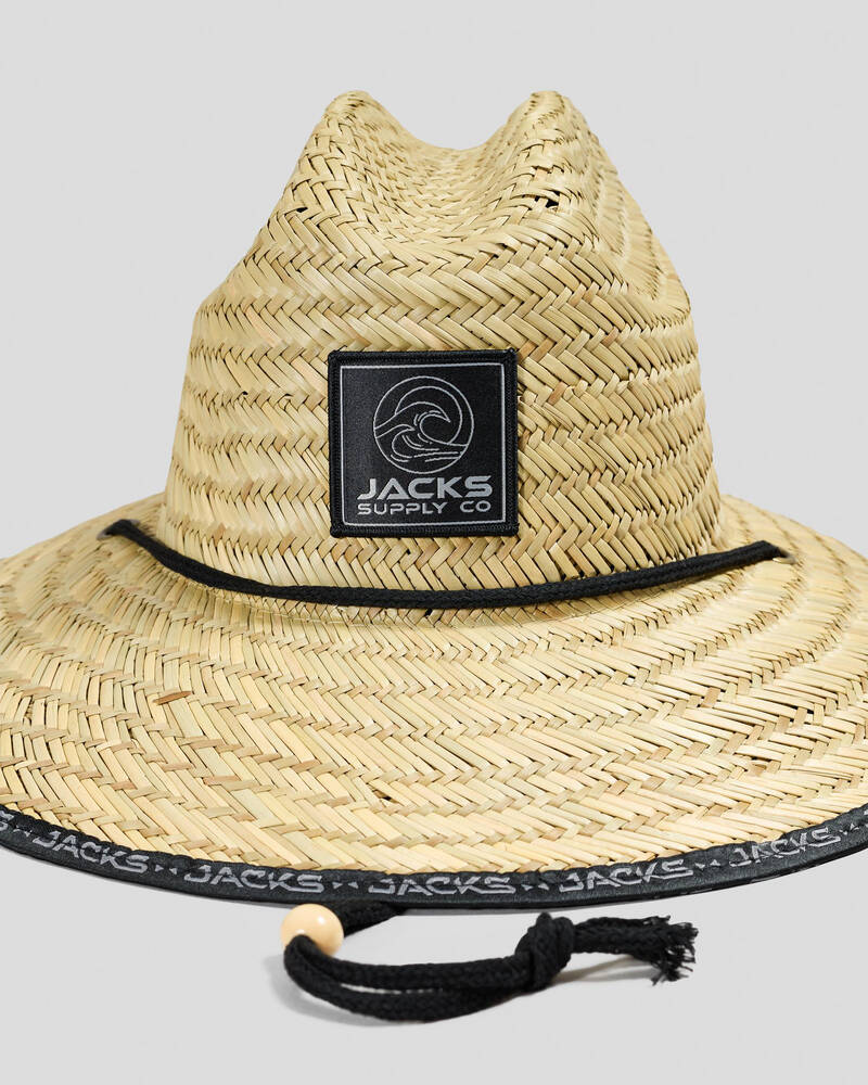 Jacks Boys' Shoreline Straw Hat for Mens